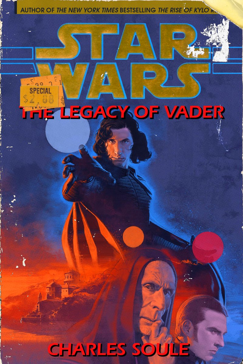 SCentralized's tweet image. The 90s Star Wars paperback you&apos;d find at a used bookstore in an alternate universe:
