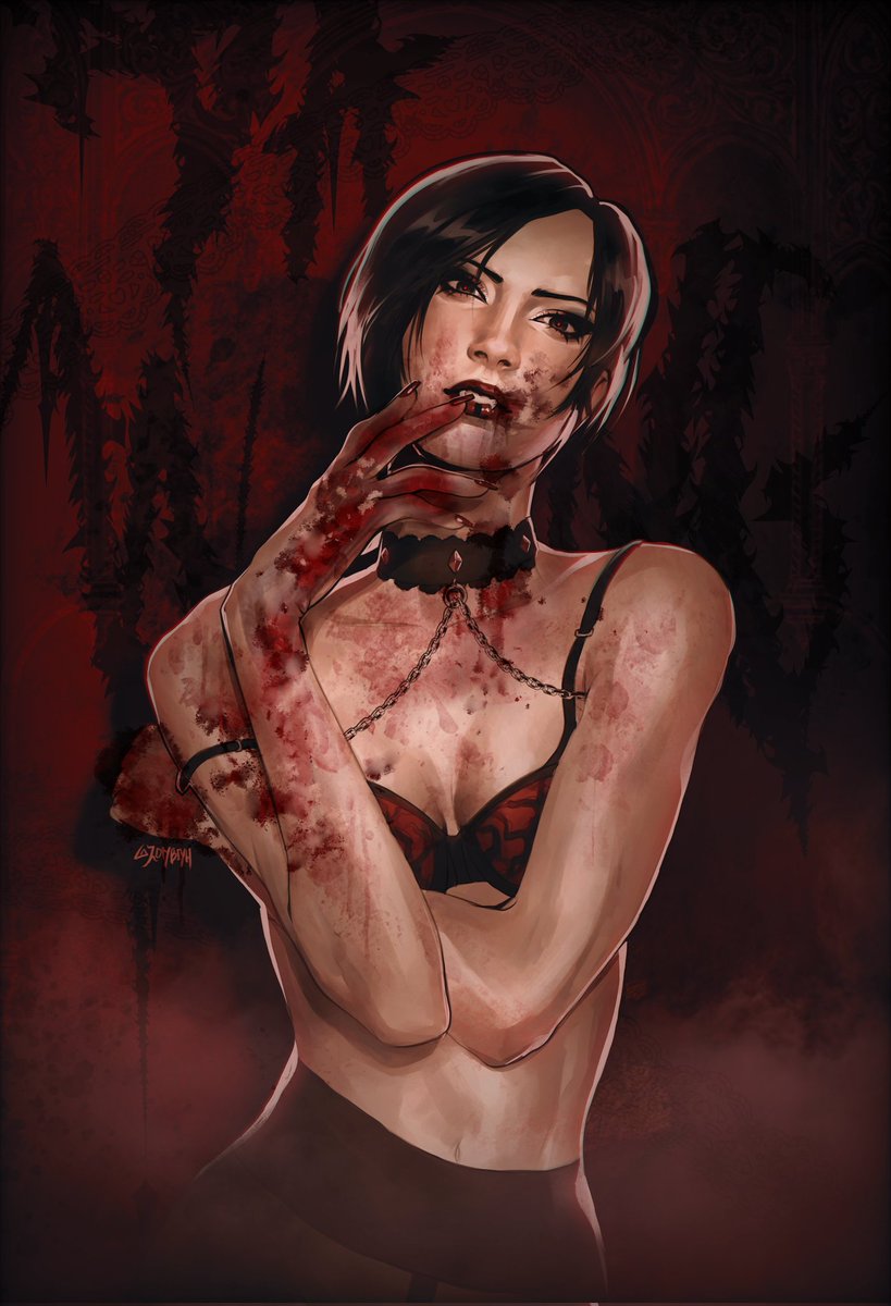 zombiyh's tweet image. vampy ada (repost)

#AdaWong #ResidentEvil #REBHFun