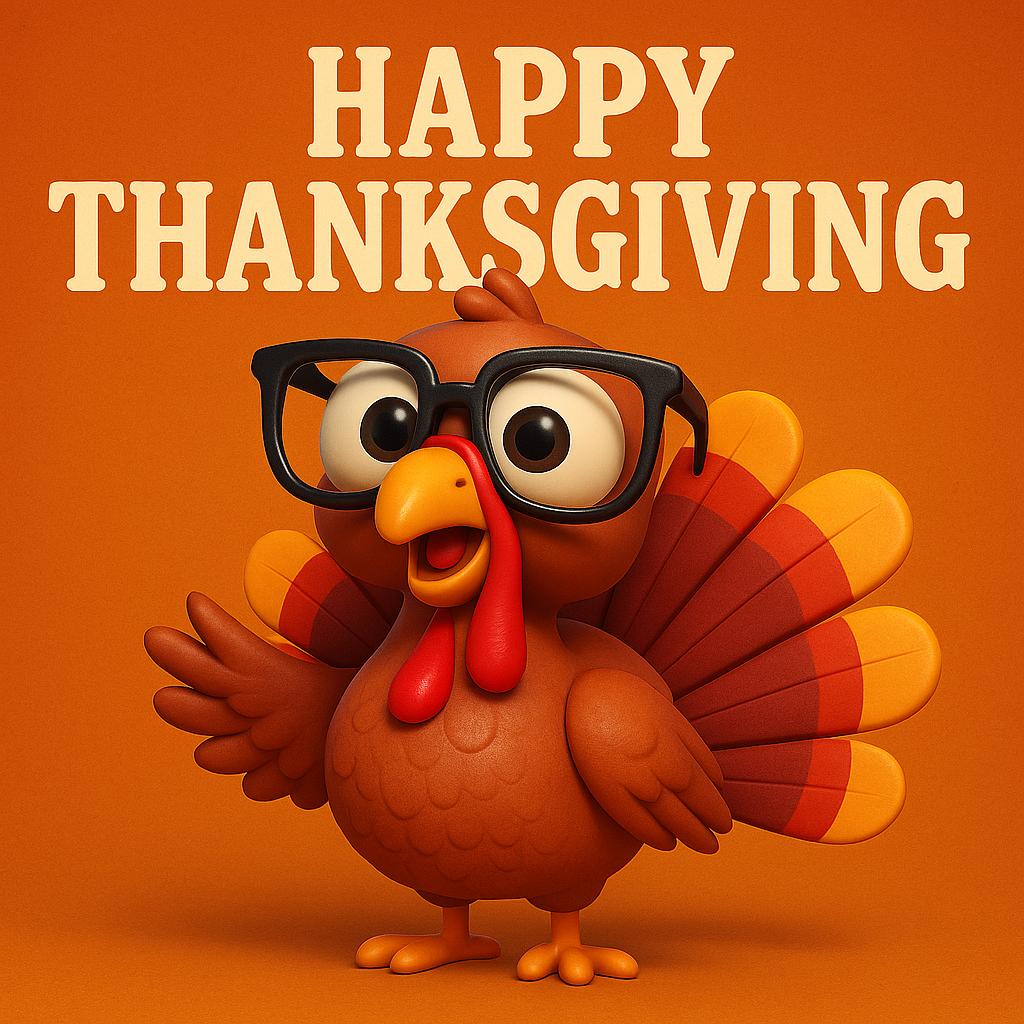 NerdsThatCare's tweet image. 🦃 Happy Thanksgiving from Nerds That Care!
Grateful for our amazing clients, partners &amp;amp; team. Wishing you a day full of warmth, laughter &amp;amp; tech-free moments (except for selfies!).
#Thanksgiving #Gratitude #NerdsThatCare