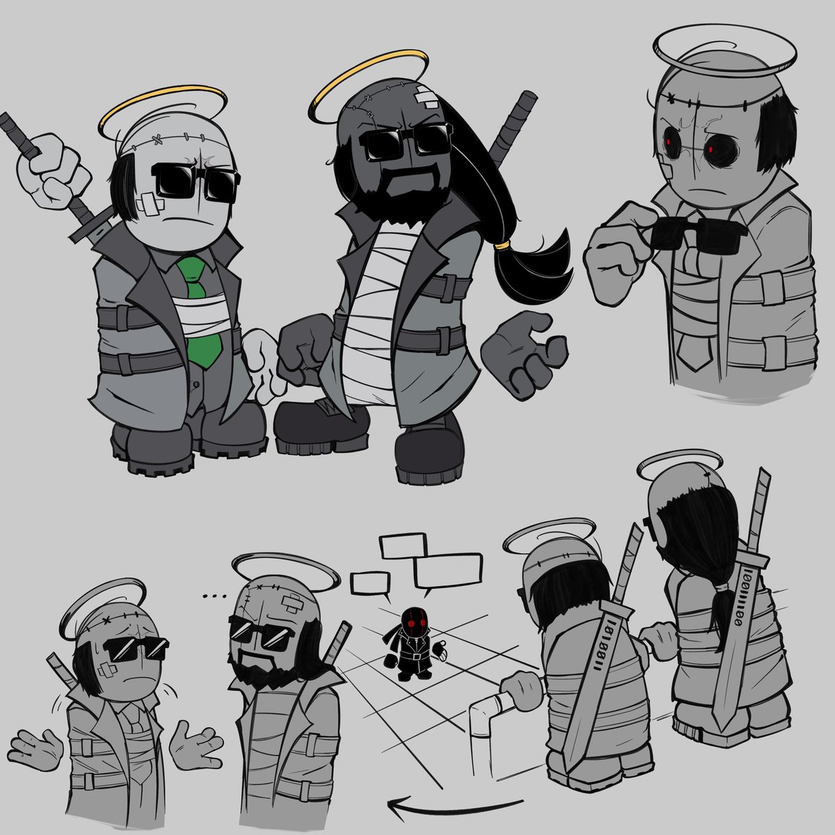 Ketcheye's tweet image. I finally drew it lol