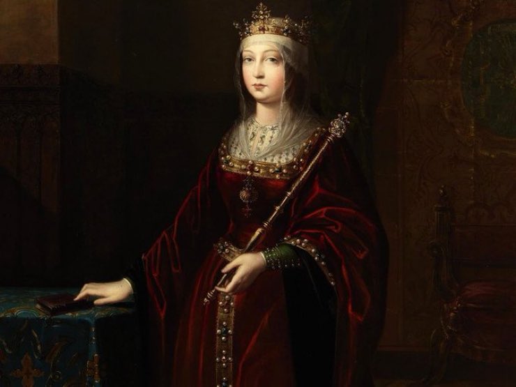 “Yo te pido, Señor
que en Tu grandeza
no te olvides de mí;
y me des con Tu amor
la fortaleza para morir por Ti”.

Hoy hace 521 años del fallecimiento de la Sierva de Dios Isabel la Católica.

Ojalá pronto verla en los altares.