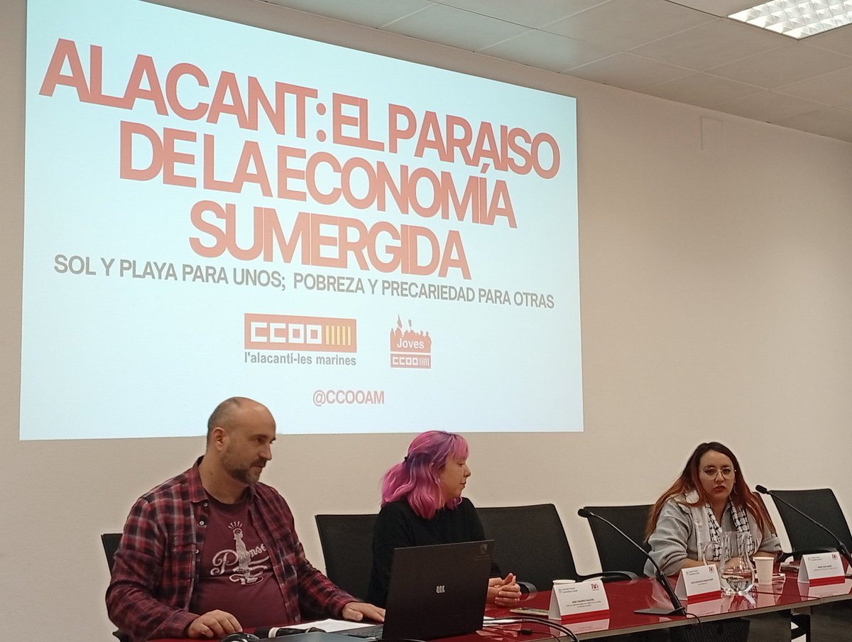 En la mesa “Miradas y conversaciones para avanzar en el trabajo decente”, compartiendo experiencias sobre la precariedad que atraviesa a tantas familias en #Alicante.
El trabajo no es una mercancía: es vida, dignidad y futuro.
Toca organizar la esperanza y defender derechos. ✨