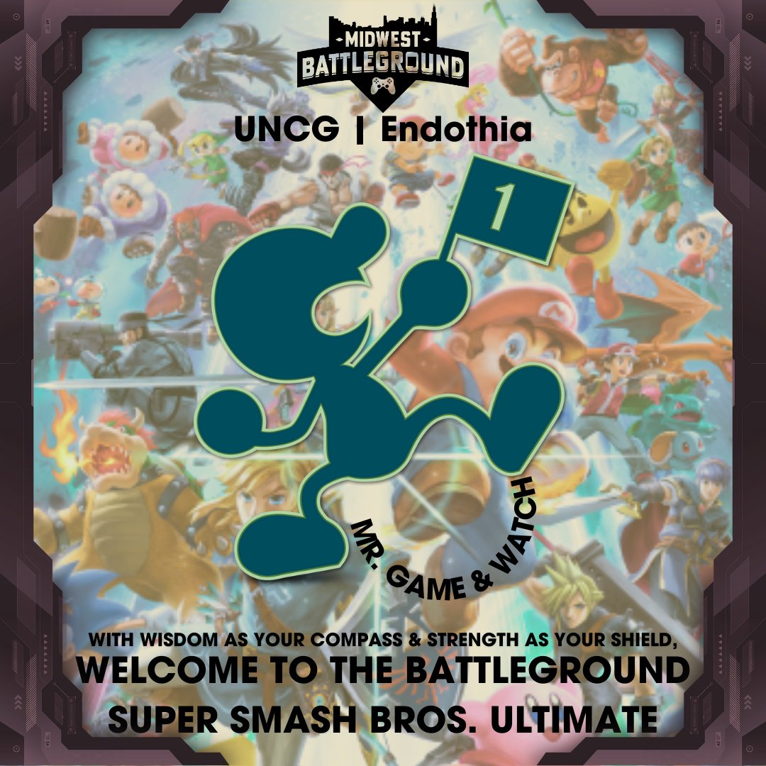 DuPage_Sports's tweet image. His character may love the number 9, but he&apos;s looking to be #1! 🔨

@TheEndothia brings the hammer to Midwest Battleground 2026, judging all in his path as he looks to crown himself king of the battleground!