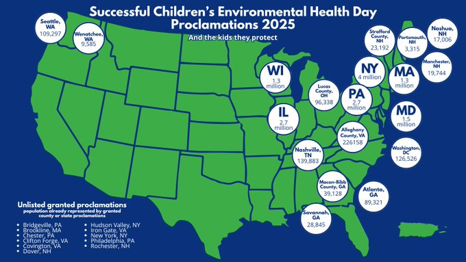 Children's Environmental Health Day tweet media