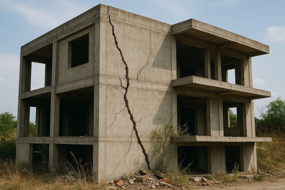 deriko558's tweet image. HERE&apos;S WHAT HAPPENS TO YOUR PROPERTY AFTER IGN0RN!NG SOIL TEST IN A WATER-PR0N£ AREA:

#RealEstate #BuildingTips #ConstructionFacts #PropertyInvestment #SoilTest #FoundationMatters #StructuralSafety #EngineeringBasics
👇🏼👇🏼👇🏼