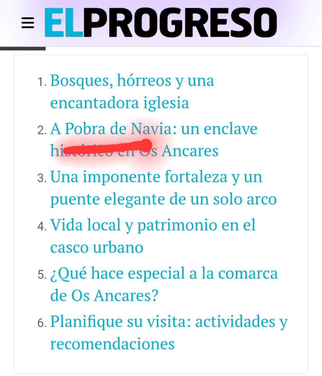 ToponimoGalego's tweet image. #TopónimoDeturpado por @elprogreso_Lugo

A Pobra de Navia - NON

elprogreso.es/articulo/turis…

#TopónimoGalego:

A PROBA DE NAVIA