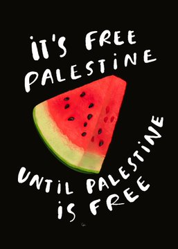PalestineCultu1's tweet image. If you stand with us, respond with &quot;Free Palestine&quot;. 🍉