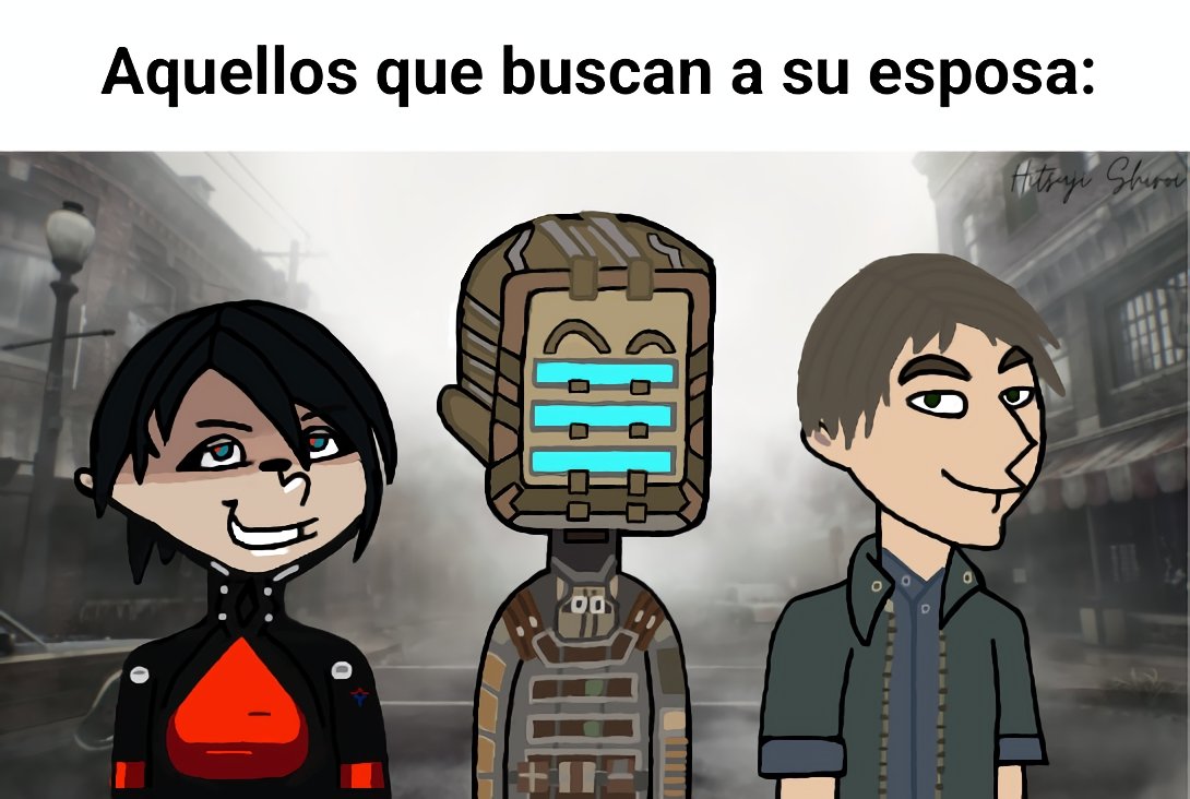 Hitsuji_Shiroii's tweet image. También quise participar en esto con algunos de mis personajes favs y es mi primer curi ¿Cómo me quedó? El aquellos que poseen el conocimiento
#SIGNALIS #deadspace #silenthill2