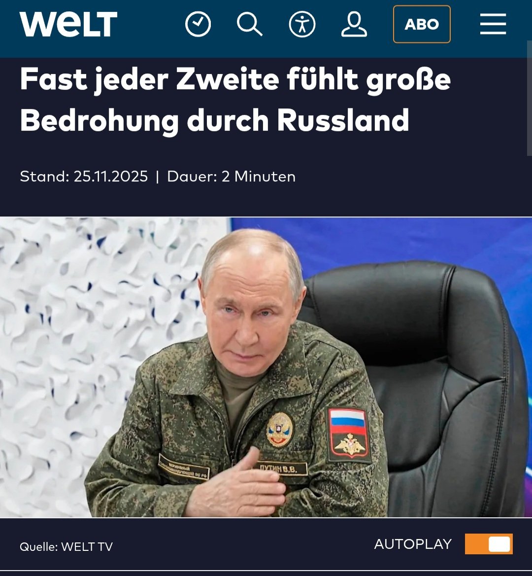 nikitheblogger's tweet image. Also ich fühle mich NICHT bedroht von Russland!
Ihr etwa?