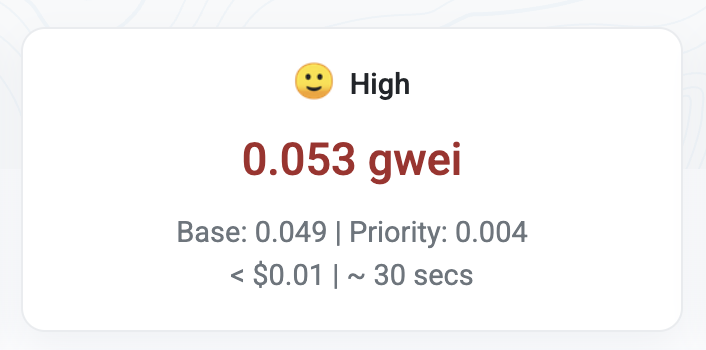 sajrajdev's tweet image. Is this the first time that Mainnet base gas fee is under 0.1 gwei?