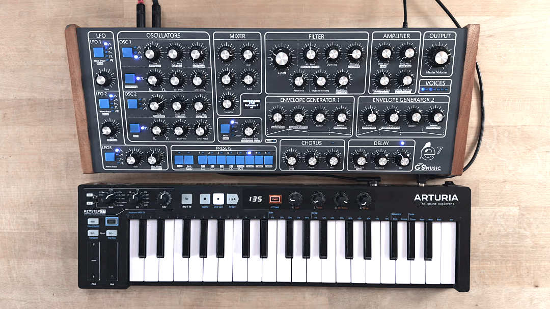xcmioo's tweet image. GS music e7 Demo Video
no talking, custom presets  –  by Bonedo Synthesizers

&amp;gt; youtube.com/watch?v=ZOTQbM…

#analog #synth #sound