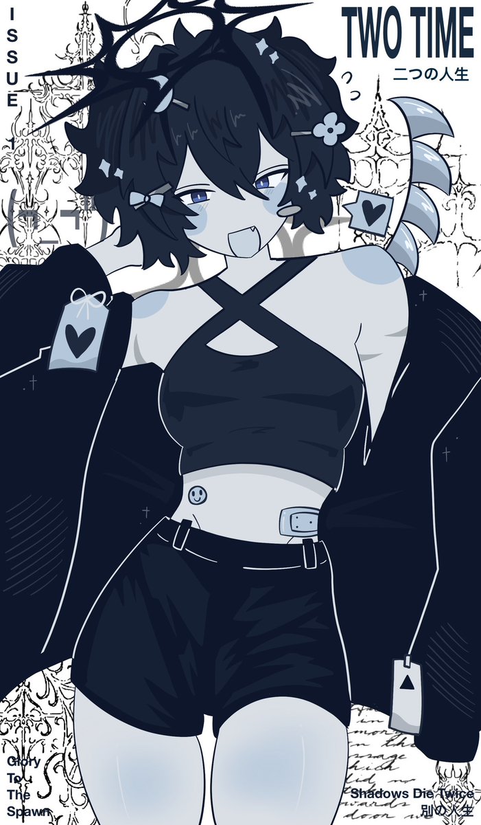 kharxsho's tweet image. magazine cover or smth.. idkk #twotime #forsaken