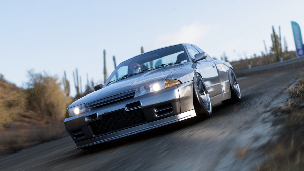 v_suzukureryo's tweet image. R32 GT-Rカッコよくて
乗りやすいセッティングになりました！
#ForzaHorizon5
