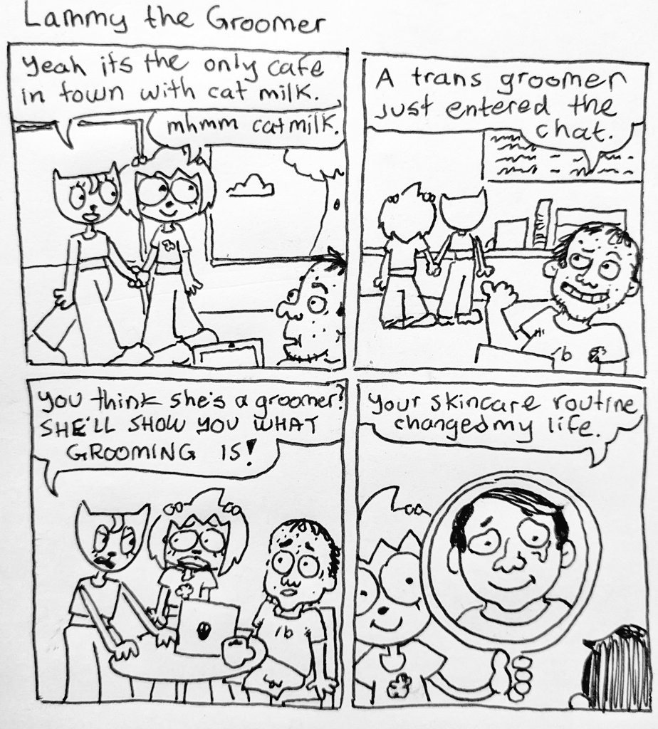 ducknuk_comic's tweet image. Lammy the Groomer