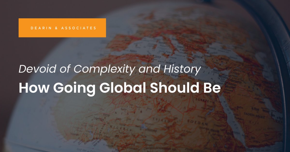 DearinAssociate's tweet image. Global expansion doesn’t fail because markets are hard — it fails because teams overcomplicate the process.

Mike Todd @twodeck breaks down how simplifying your strategy creates real momentum:

👉 dearinassociates.com/simplify-globa…

#goglobal #internationalbusiness #trumptrade