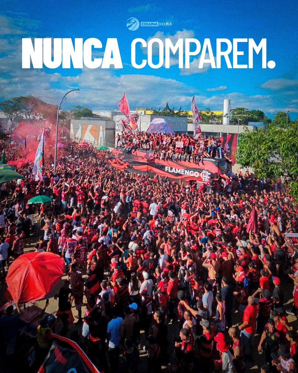ColunadoFla's tweet image. NUNCA COMPAREM!