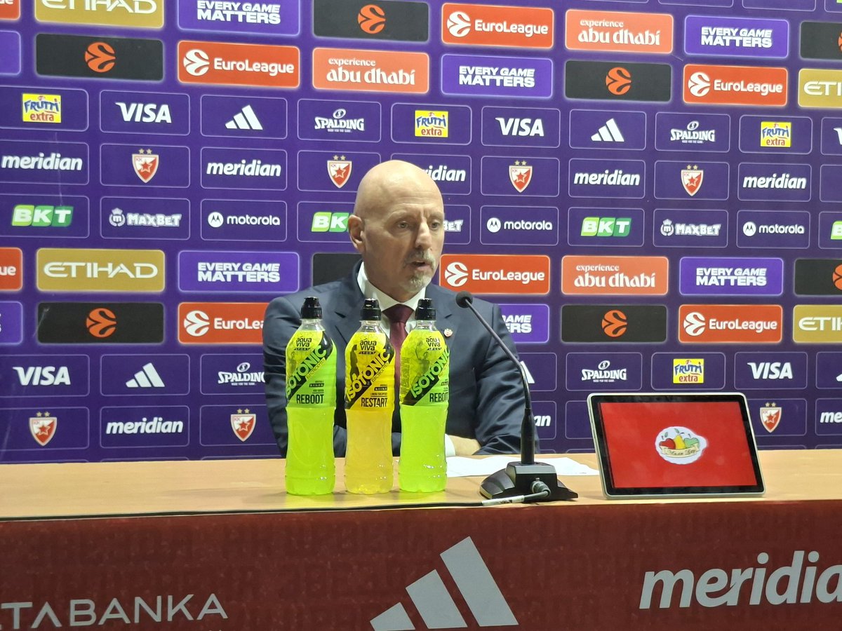 Sasa #Obradović: (#KKCZ) Hvala najboljim navijačima u Evropi, veliki su faktor. Velika i pobeda za nas, veoma sam srećan zbog karaktera koji su moji igrači pokazali. #Graham je bio nas X faktor, vrlo je pažljiv i prisutan na sastancima i nadam se još većem njegovom doprinosu.