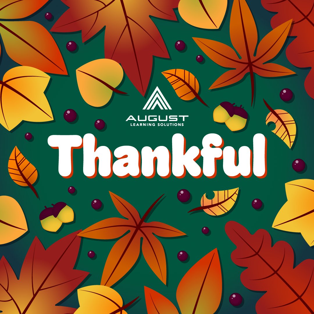 AugustLearns's tweet image. 🦃 This Thanksgiving, we’re stuffed with gratitude for our amazing instructors! If you want to carve out success in your classroom, subscribe to our YouTube channel
youtube.com/@augustlearnin…
#ThankfulForLearning #AugustLearns #SubscribeToday