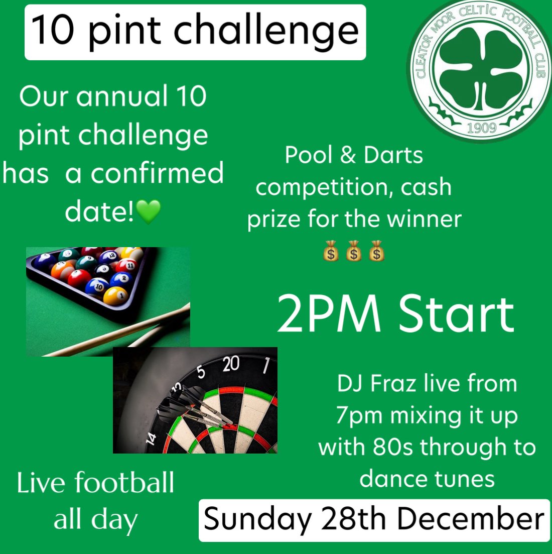 CMCelticFC's tweet image. Save the date!!!!

All information on the poster below.💚

Looking forward to seeing everyone there, who will be the winner this year?🍀