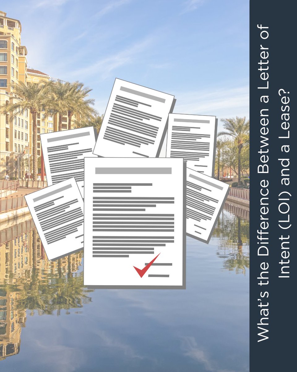 Negotiating a commercial lease? Start with an LOI — a non-binding outline of key terms. The Lease Agreement is the binding contract detailing duties, costs, and protections. Knowing the difference saves time and avoids misunderstandings. #CRESimplified
na2.hubs.ly/H02d7Pk0