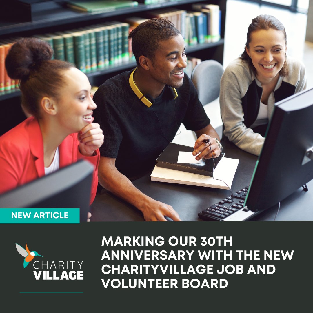 CharityVillage's tweet image. To celebrate our 30th anniversary, we have launched a new and improved #Job and Volunteer Board for the #nonprofit sector! 

We are proud to be the go-to resource for #nonprofits in search of top talent and for job seekers looking for meaningful work. ⬇️

okt.to/EVYQTS
