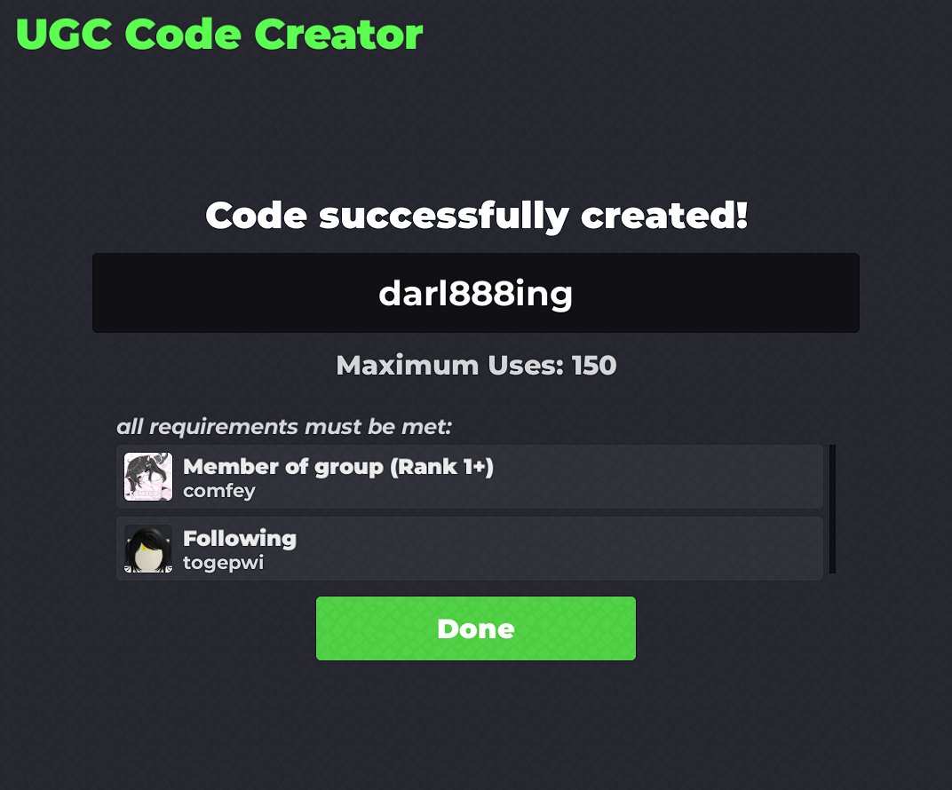 cwubone's tweet image. ♡ free limited hair ♡  

𐔌 code : darl888ing

 𐔌 must be in comfey and following togepwi on rblx !  roblox.com/users/20475167… 

roblox.com/communities/14… 

𐔌 game : roblox.com/games/15108736… 
#ROBLOX #robloxfreeugc #robloxlimitedugc