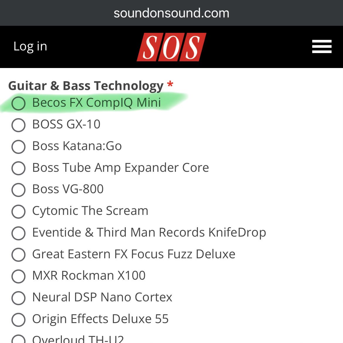 becosfx's tweet photo. 喜ばしいことに、BECOS CompIQ MINI Pro Compressor が Sound On Sound Awards 2026 にノミネートされました。製品をお使いの方や気に入ってくださっている方は、ぜひ投票をご検討ください。ありがとうございます。🍀
https://t.co/zskNgQPx06
#becosfx #compiqmini #sosawards #soundonsound https://t.co/J4xPddOfbx