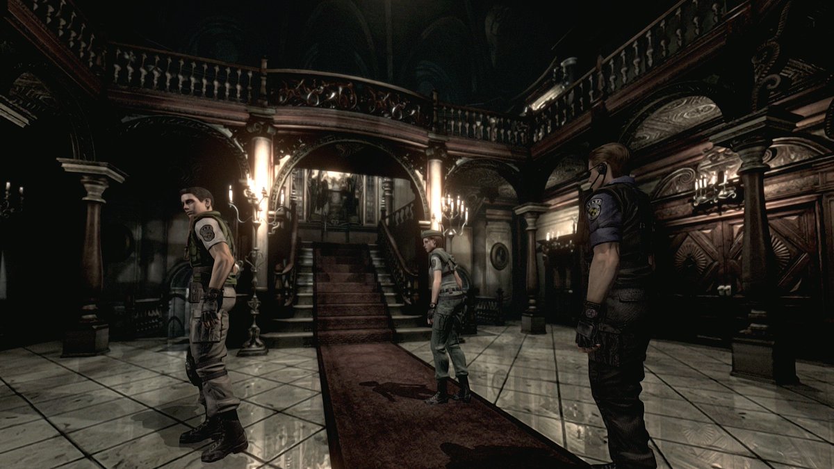 REBHPortal's tweet image. 本日11月27日は『バイオハザード HDリマスター』の発売日です！

すべての発端となった「洋館事件」が描かれた『バイオハザード』のHDリマスター作品。
あの有名な振り向きゾンビも本作に登場します！
#REBHFun