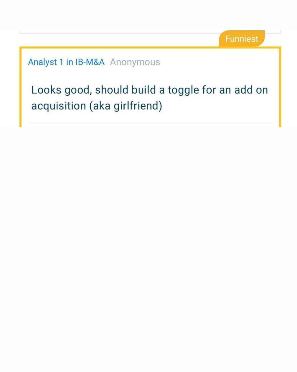 WallStreetOasis's tweet image. IB analysts really do treat life like a DCF.

🚀 Break into Investment Banking Now. Join our students who&apos;ve secured top positions in leading firms. Apply to WSO Academy Now &amp;gt;&amp;gt;&amp;gt; 👉 wallstreetoasis.com/academy?affili…

✅20+ Mock interviews 
✅30+ financial modeling &amp;amp; valuation courses…