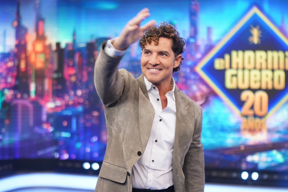 Hoy ha venido a divertirse a El Hormiguero, ¡<a href="/davidbisbal/">davidbisbal</a>! #BisbalEH