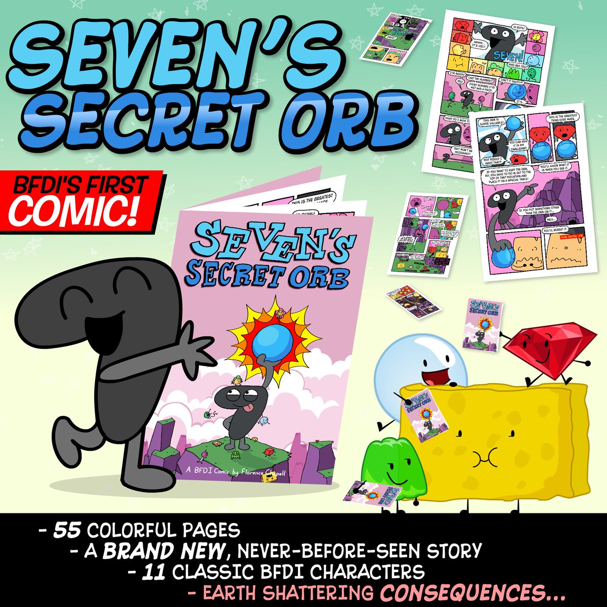What's this orb, and why is it SO coveted? Find out in Seven's Secret Orb, available now!