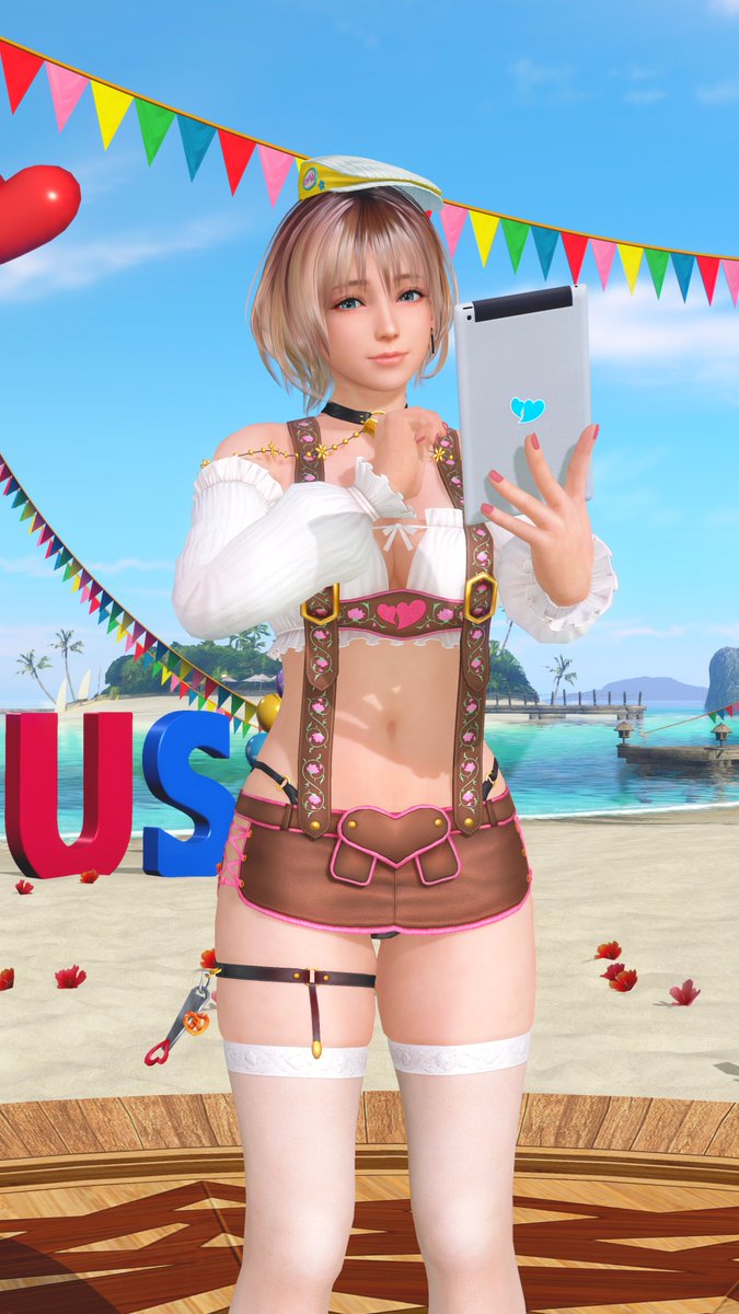 tullyscocoa's tweet image. いらっしゃいませ～ #DOAXVV #メグ