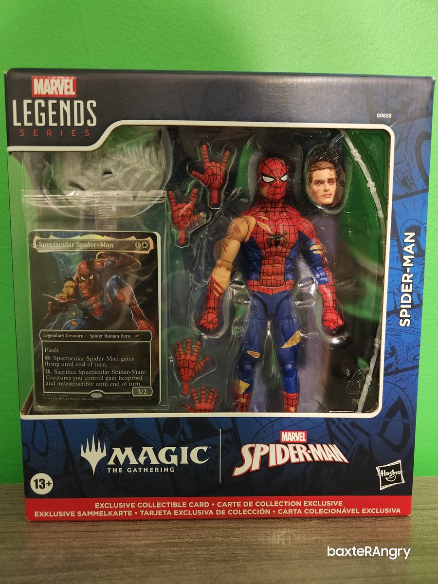 baxteRAngry's tweet image. #SpiderMan🕷️🕸️
#Marvel #MarvelLegends
#Hasbro #HasbroPulse
#AngrysCollection
#baxteRAngryCollection