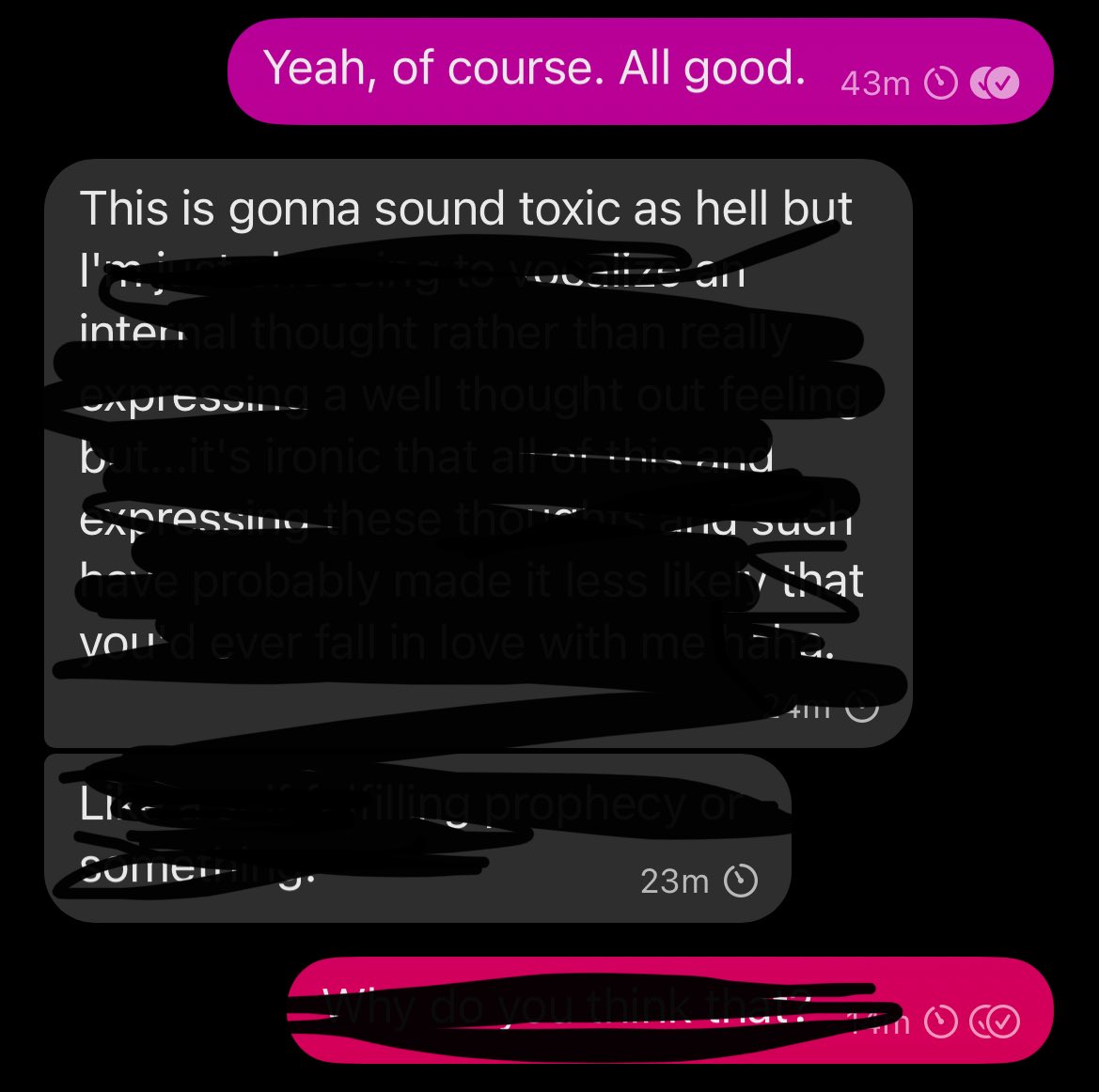 SugarsSpicyRead's tweet image. Hey so if you need to start your message off like this- 

Probably you shouldn’t send it in the first place