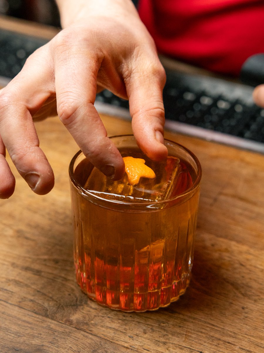 Gingerbread Man blends Michter’s Bourbon and Teeling Small Batch Irish Whiskey with a touch of Dark Rum, Lyle’s Golden Syrup, and extra warmth from gingerbread spices.

Everything you need for a cozy night on the town - including tomorrow, for Thanksgiving.