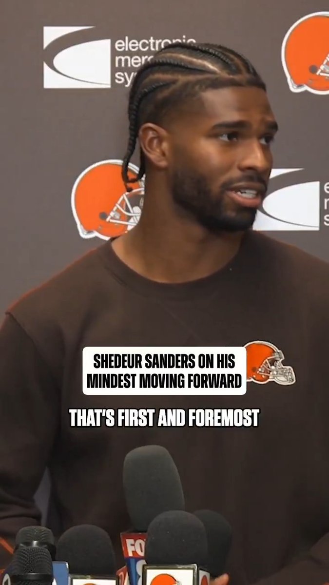 Just trying to get better every day 😤

@Browns | @ShedeurSanders 