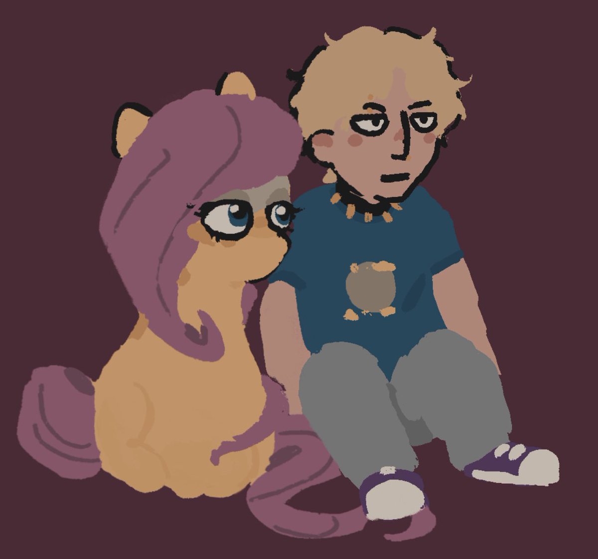 sardinny's tweet image. #Fluttershy #timmymcnaughton