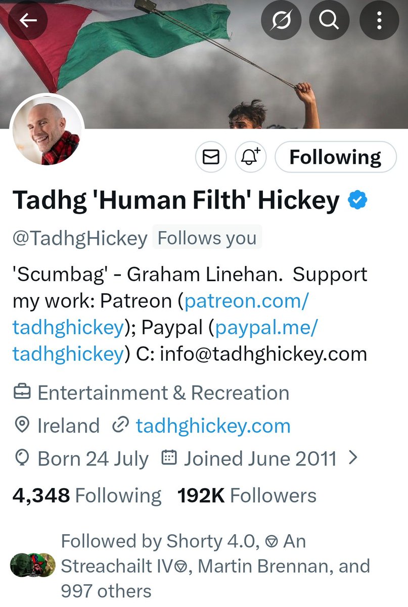 Teresa Paddystinian🍀120🏆😘 tweet media