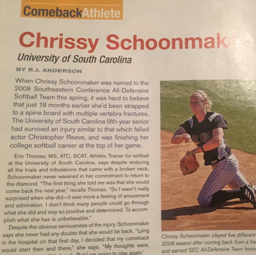 CSchoony11's tweet image. 𝓖𝓻𝓪𝓽𝓮𝓯𝓾𝓵 —

19 years ago my world changed forever. I was told, “You broke your neck. You’ll never play ball again. Your career is over. You’ll likely never run again.” Only 1 of those was true; I had broken my neck. 

With work, heart &amp;amp; perseverance, ANYTHING IS POSSIBLE.