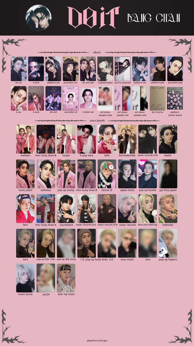 catherine9snape's tweet photo. 스트레이키즈 Stray Kids DO IT photocard wishlist . template

https://t.co/1CiArxJuLf
DO IT 방찬 Bang Chan 리노 Lee Know 창빈 Changbin 현진 Hyunjin https://t.co/NoIESxPjWL