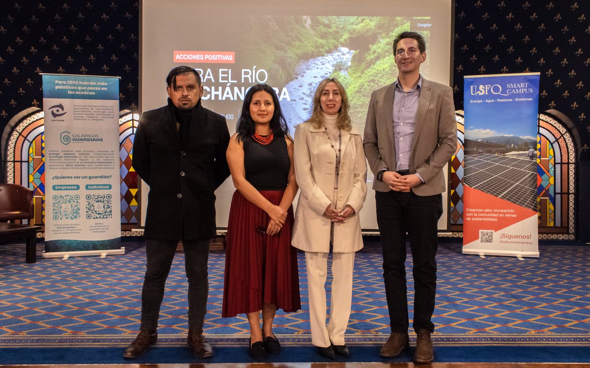 ichthion's tweet image. En “Acciones positivas para el Río Machángara” presentamos el Mapa de Vida del Río Machángara, un estudio de Ichthion gracias a @PADFecuador y @SPGlobal con el apoyo de @USFQ_Ecuador.

Usamos drones y tecnología satelital y espacial para impulsar acciones reales de recuperación.