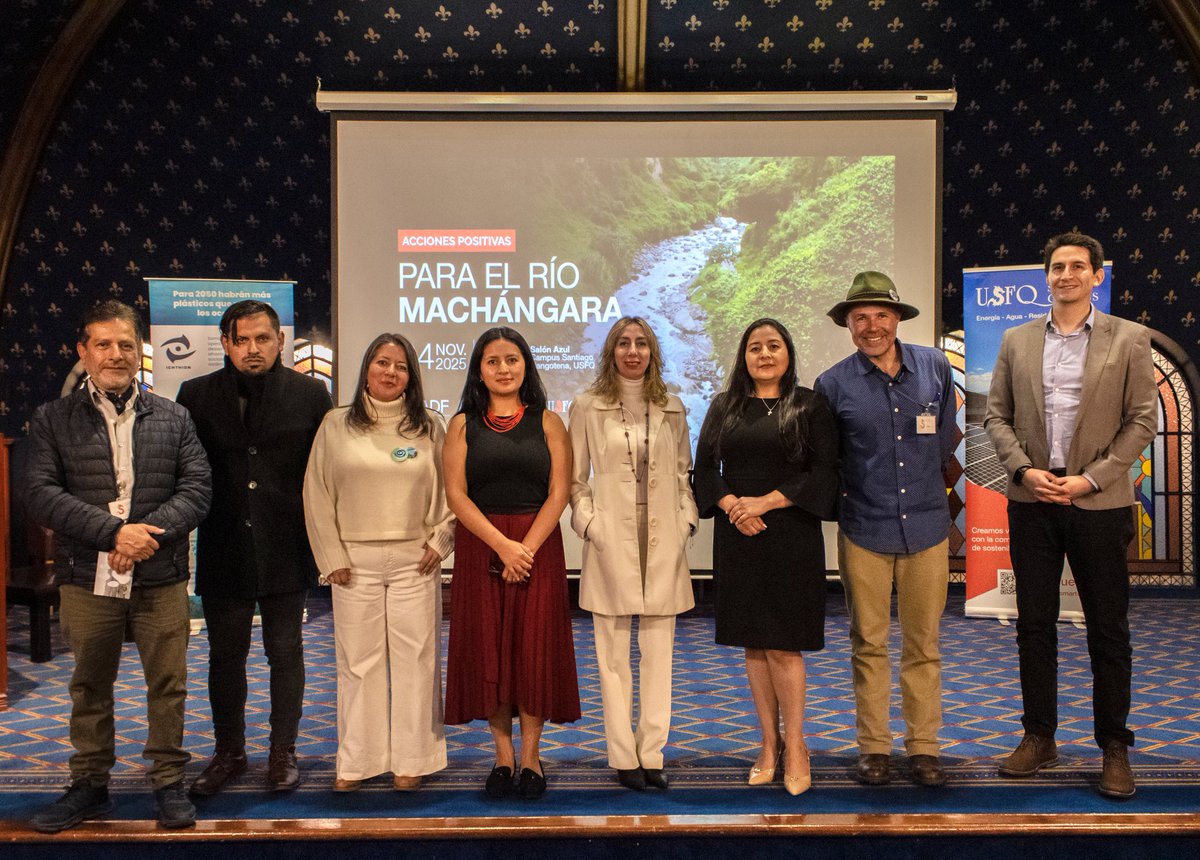 ichthion's tweet image. En “Acciones positivas para el Río Machángara” presentamos el Mapa de Vida del Río Machángara, un estudio de Ichthion gracias a @PADFecuador y @SPGlobal con el apoyo de @USFQ_Ecuador.

Usamos drones y tecnología satelital y espacial para impulsar acciones reales de recuperación.