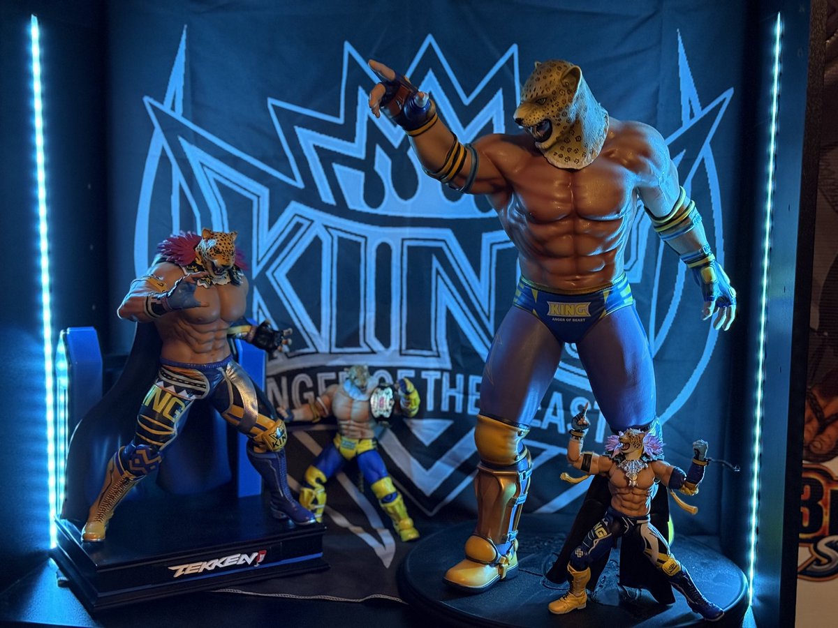 1/6 statue of KING + updated shelf