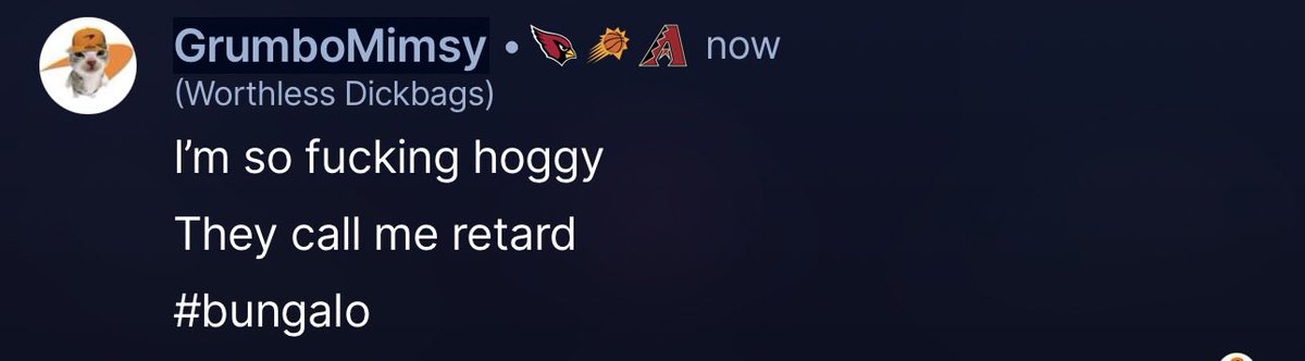 Noah_Chilson's tweet photo. Starting sumn in the league chat #bungalo https://t.co/FG9QXtqp1r