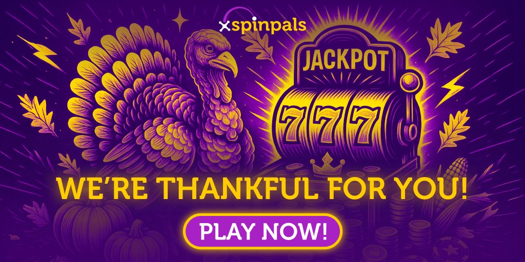 spinpalscasino's tweet image. 🦃✨ Thanksgiving Giveaway Time! ✨🦃
We’re celebrating the holiday by giving FREE SPINS to 50 lucky winners — yes, FIFTY! 🎉🎰

Want in? Here’s how to enter ⬇️
🍽️ Drop your favorite Thanksgiving dish in the comments
🔁 Follow &amp;amp; RT this post

That’s it! You’re officially in the…