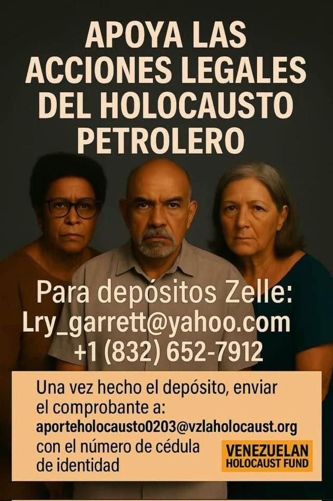 ELRODAK's tweet photo. #Holocaustopetrolero #OFAC @CIDH #Delawarecourts #Judgestark #JudgeHall @USSupremeCourt
#Holocaustopetrolero #OFAC @CIDH #Delawarecourts #Judgestark #JudgeHall @USSupremeCourt https://t.co/cGohCC8suC