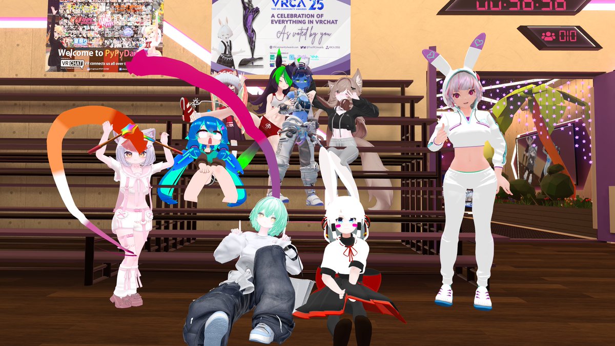 uzugu's tweet image. PyPy today was in resonite and then in vrchat due to outage, but does not matter where, we will still dance!