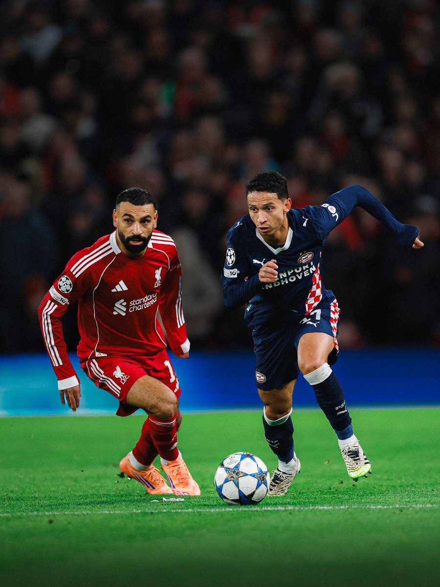 𝐖𝐨𝐰𝐰𝐰 🤤
Phenomenal pass by Mauro, finished with a great run by Guus 🤌

#LIVPSV 1-2 #UCL