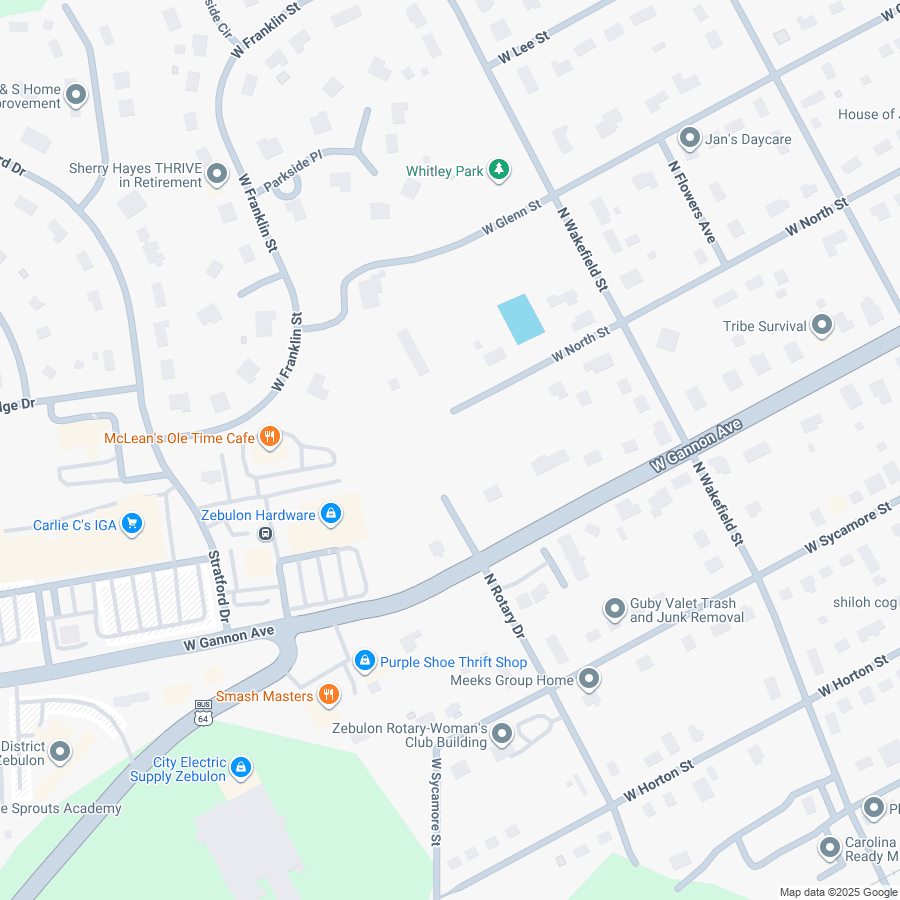 MVC Injuries PD 29B8: N Wakefield St &amp; W Gannon Ave Zebulon