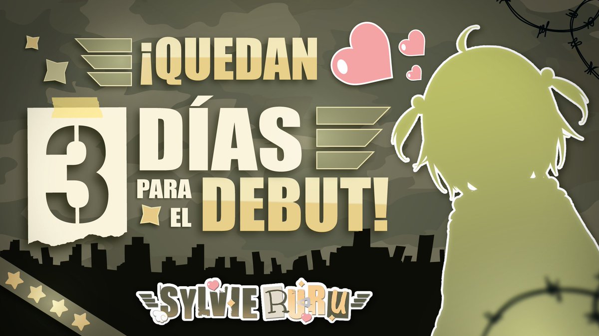 SylvieRuru's tweet image. 🩷✨ Quedan solo 3 días… 🪖⏳

Su mini comandante está casi lista para debutar.

¿Están emocionados tanto como yo? 🫶🎀

#SylvieDebut